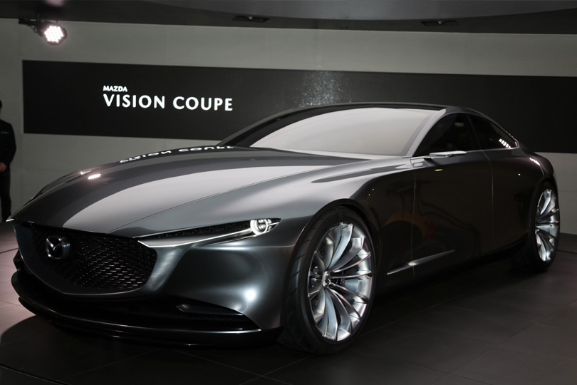 Cars with Jan Coomans. Tokyo Motor Show — the latest from the land of Godzilla. Mazda Vision Coupe