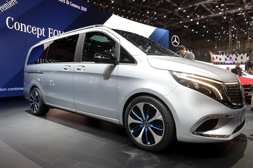 Авто с Яном Коомансом: главные новинки Женевского автосалона 2019. Mercedes-Benz EQV