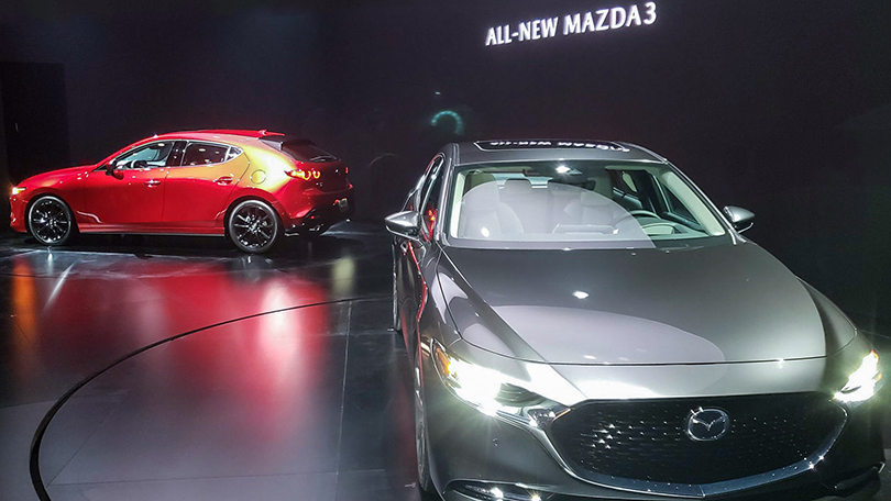 Cars with Jan Coomans. The five most interesting stands at the Los Angeles Auto Show. Mazda