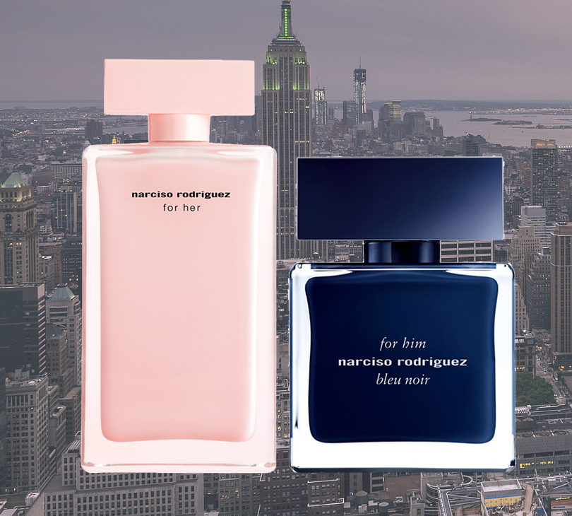 АромаШопинг: волшебство Нью-Йорка в ароматах Rodriguez For Her и Narciso Rodriguez For Him Bleu Noir