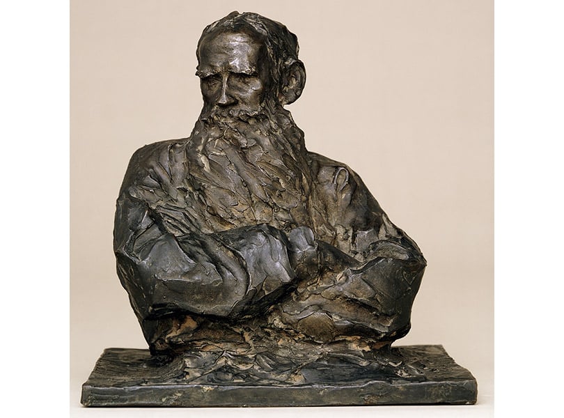 Паоло Трубецкой. Портрет графа Л. Н. Толстого. 1899