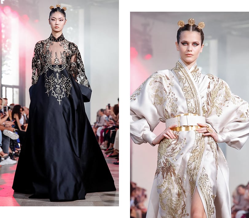 Азиатские мотивы в коллекции Elie Saab Couture