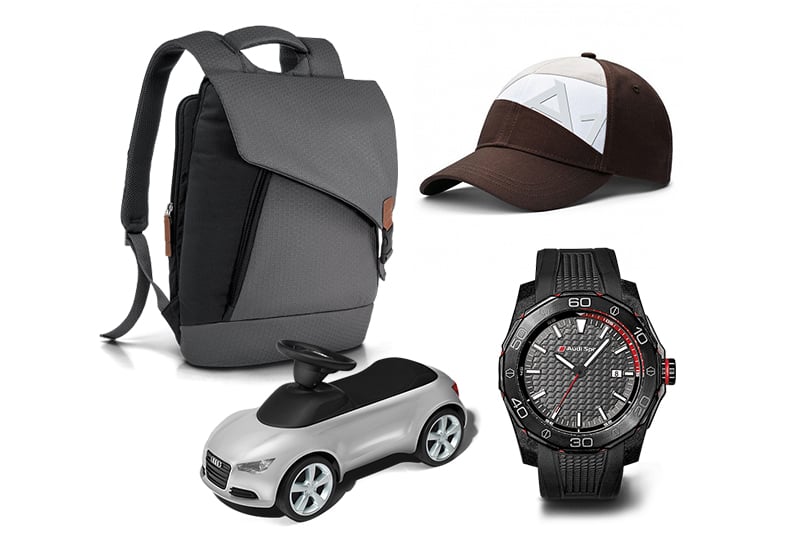 Тематические подарки для автолюбителей от Audi