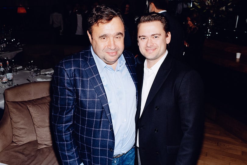 День рождения ресторана Selfie в 2018 году. Александр Раппопорт и Борис Зарьков
