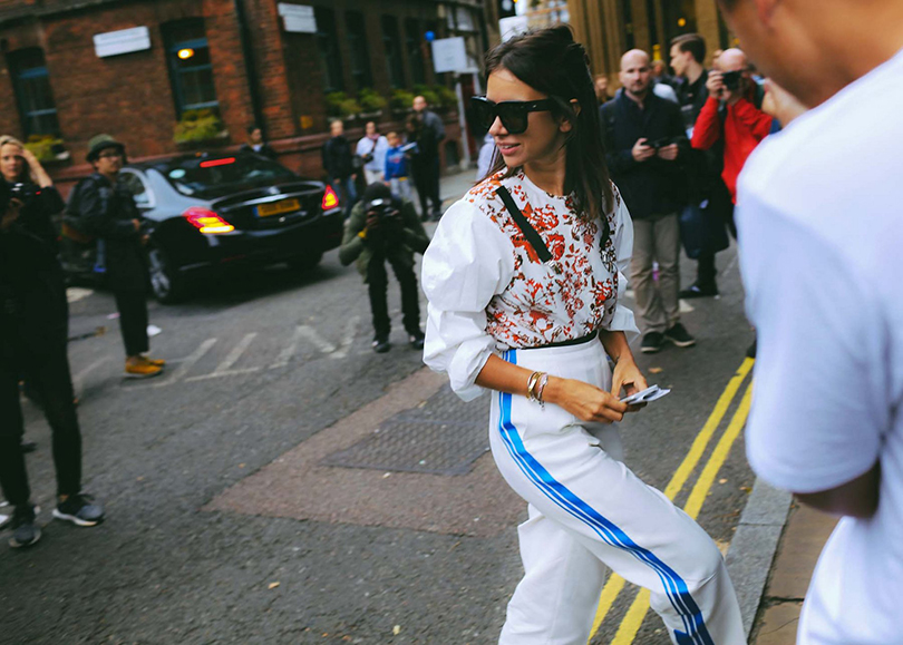 Street Style: лучшие образы на Неделе моды в Лондоне. Наталья Гольденберг