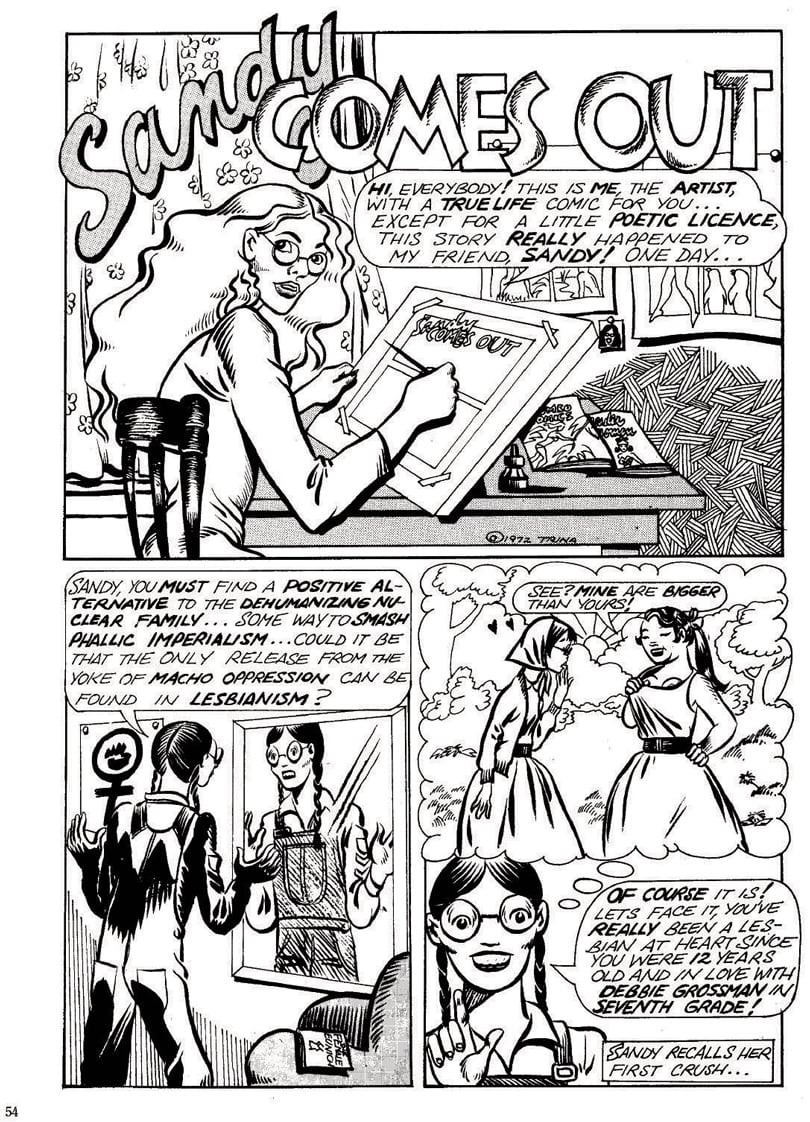 Суперженщины: художницы комиксов в коллекции Prada. Трина Роббинс: автор первого феминистского журнала комиксов