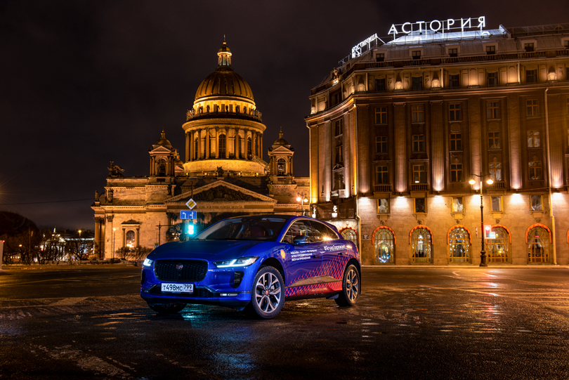 Cars with Jan Coomans. Electrified road trip — driving Jaguar’s all electric I-Pace from Moscow to St. Petersburg