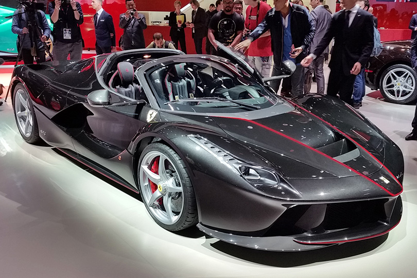 Cars with Jan Coomans: what to see at Mondial de l’Autumobile. Ferrari LaFerrari Aperta