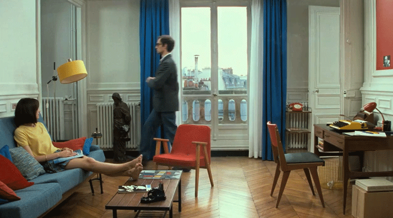 Дар Годара: интерьер в стиле французского кино